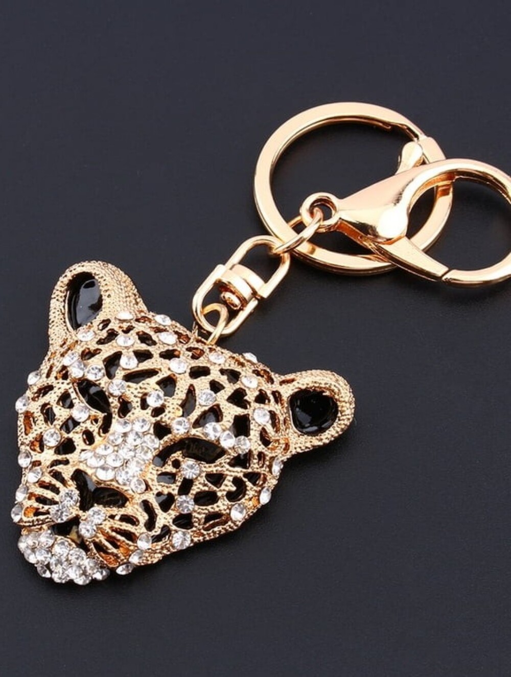Leopard Charm Keychain - Picture 8 of 9